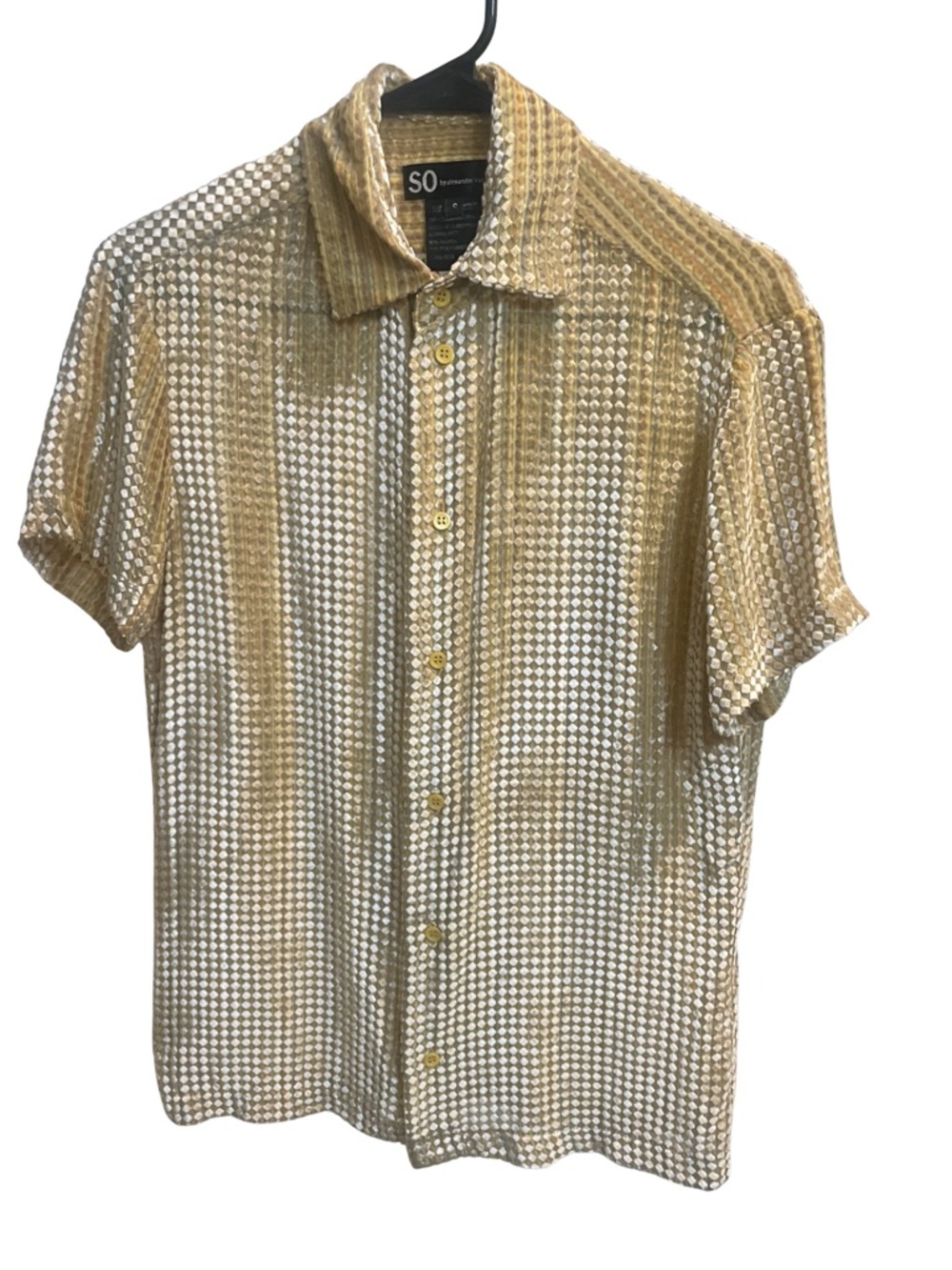 Awesome and Unique Retro Button-down by SO